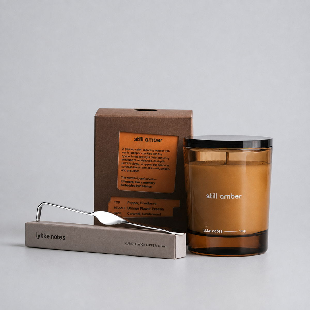 Still Amber _ Scented Candle 150g